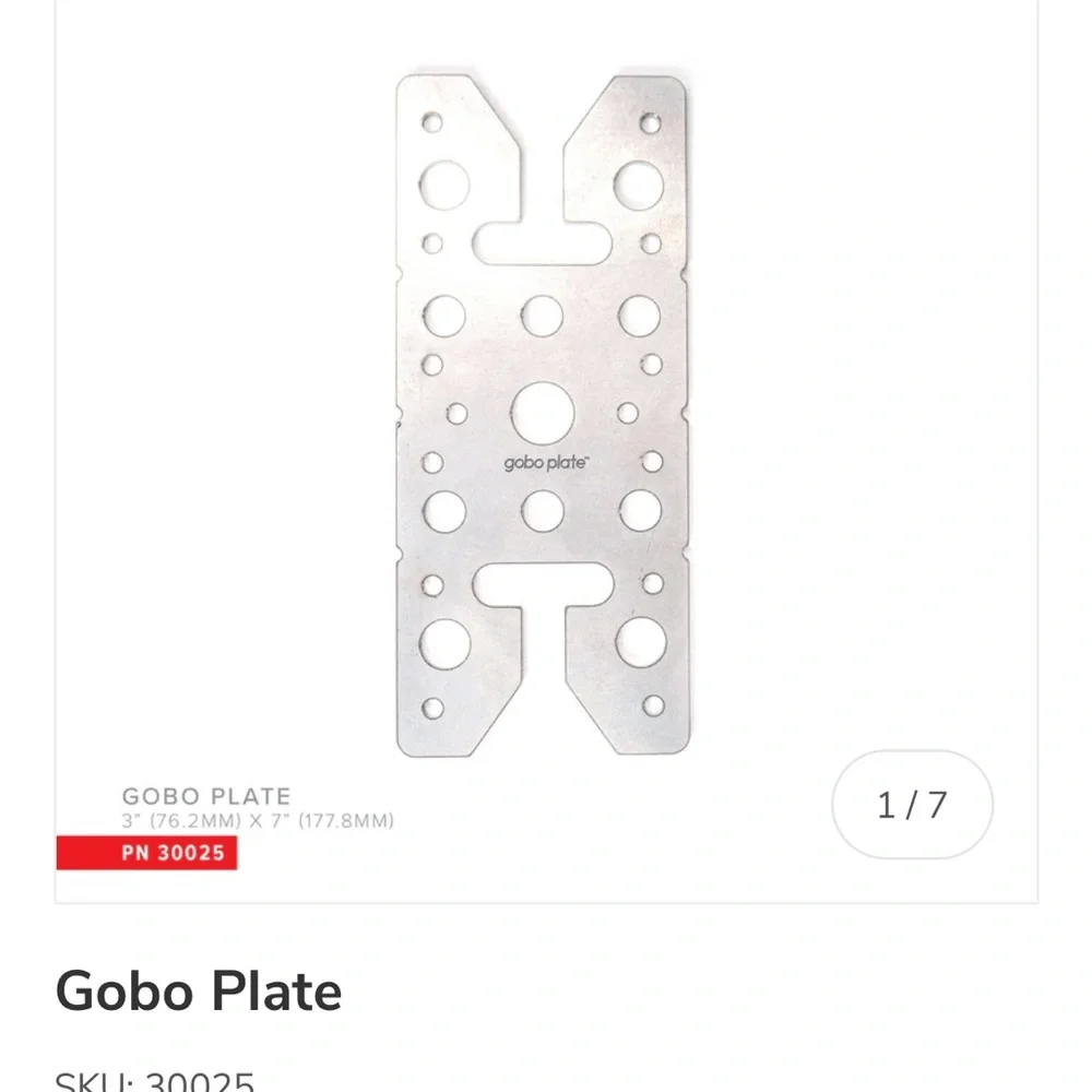 Matthews Studio Equipment Gobo Plate